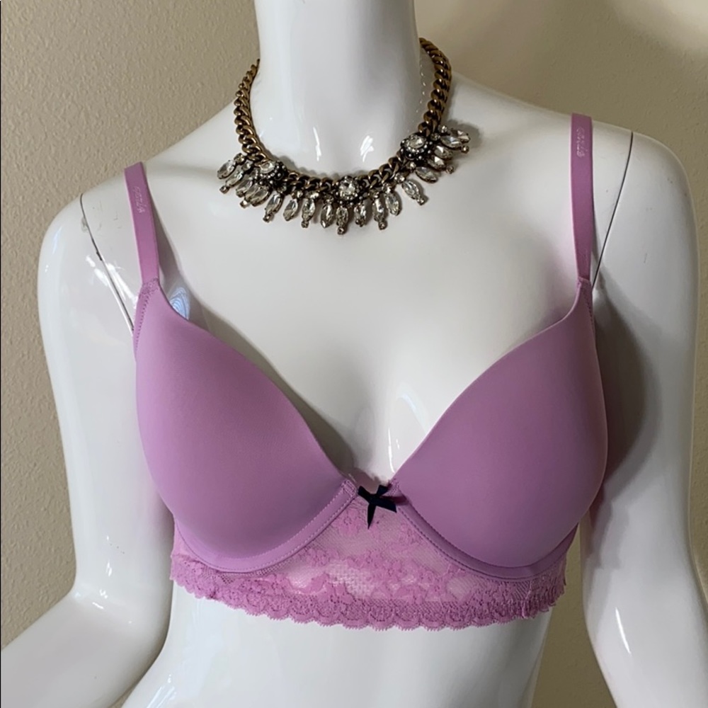 Aerie T-shirt Bra, Lavender, 34D
